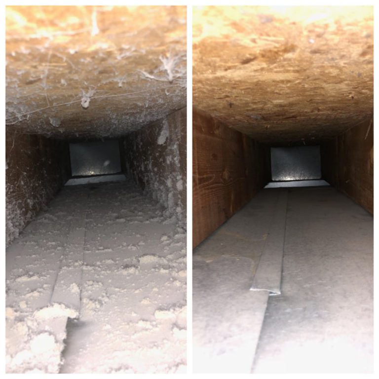 Return Vent Before After